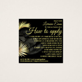 Elegante de oro negro