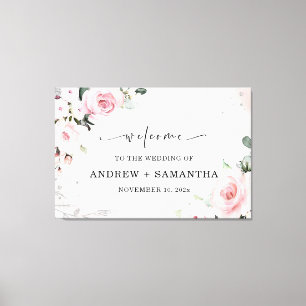 Elegante decoración de boda en rosa polvoriento y 