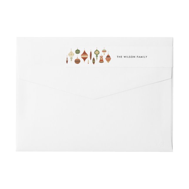 ELEGANTE DECORACIÓN DE ESTRELLAS VERDES ROJAS ORNA (Reverso)