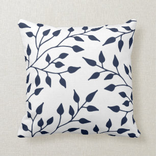Elegante deja Cojín decorativo / Navío blanco