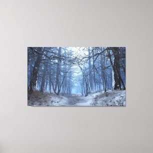 Elegante (Día del Invierno) Lienzo envuelto premiu