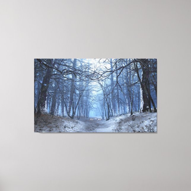 Elegante (Día del Invierno) Lienzo envuelto premiu (Anverso)