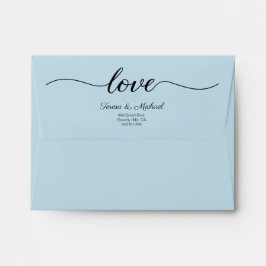 Elegante dirección de retorno de guión de amor Bod