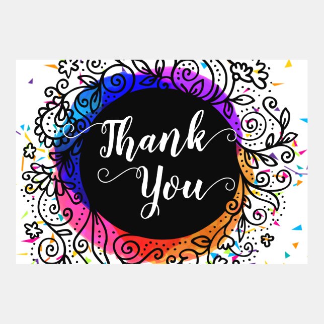 Elegante diseño con Confetti (Anverso)