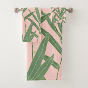 Elegante diseño de follaje de bambú