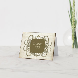Elegante diseño de tarjetas de agradecimiento
