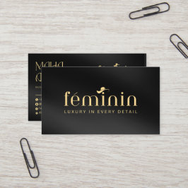 Elegante diseño de tarjetas de visita Personalizad