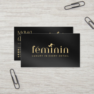 Elegante diseño de tarjetas de visita Personalizad