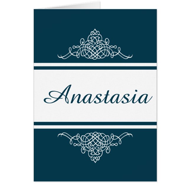 Elegante diseño floral (Frente)