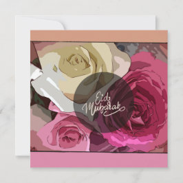 Elegante diseño floral de postales