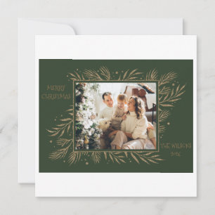Elegante diseño moderno de Navidad Fa La La perenn