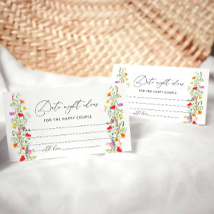 Elegante ducha de novia con tarjeta de ideas de no