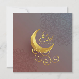 Elegante Eid al-Fitr Crescent Moon