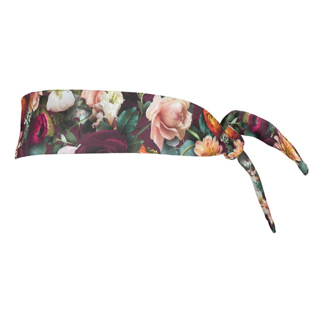 Elegante Ejercicio De Trabajo Botánico Floral (Girar 90)