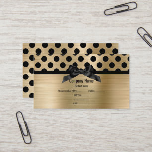 ELEGANTE EMPUJÓ TODA LA TARJETA DE NEGOCIOS DE DOT