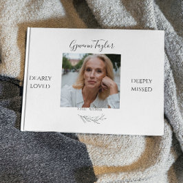 Elegante En La Memoria Amada | Libro de visitas co