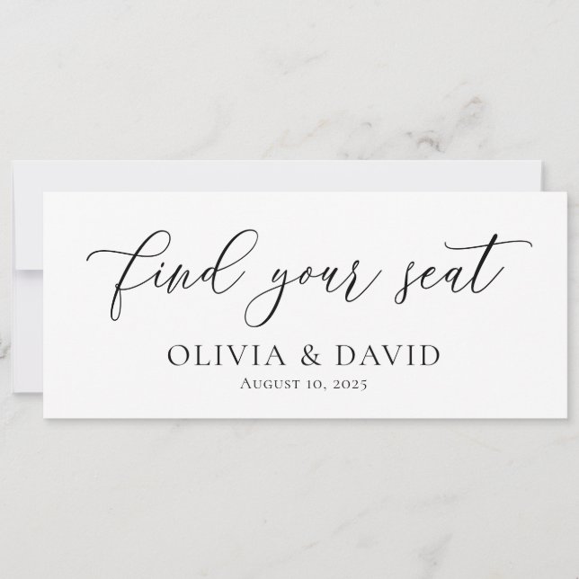 Elegante Encuentra La Tarjeta De La Tabla De Asien (Anverso)