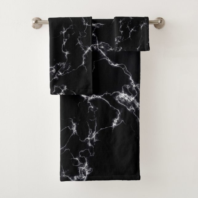 Elegante estilo de mármol4 - Blanco y negro (In situ)