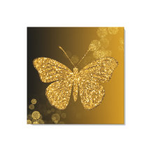 Elegante estilo mariposa canva Wall Decoración