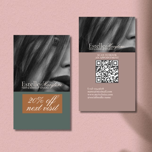 Elegante estudio moderno de fotografía verde marró (Subido por el creador)