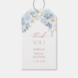 Elegante etiqueta de regalo de acuarela de amor en