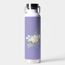 Elegante eucalipto botánico botella de agua de ver