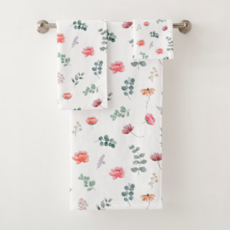 Elegante eucalipto de flor silvestre acuarela