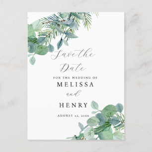 Elegante Eucalyptus de Verdor Guardar la postal de