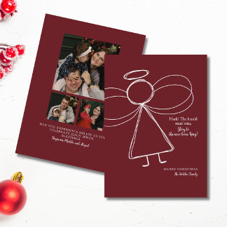 Elegante familia cristiana religiosa foto Navidad