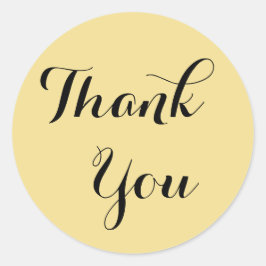 Elegante Faux Gold Gracias Por Favorecer El Sello 