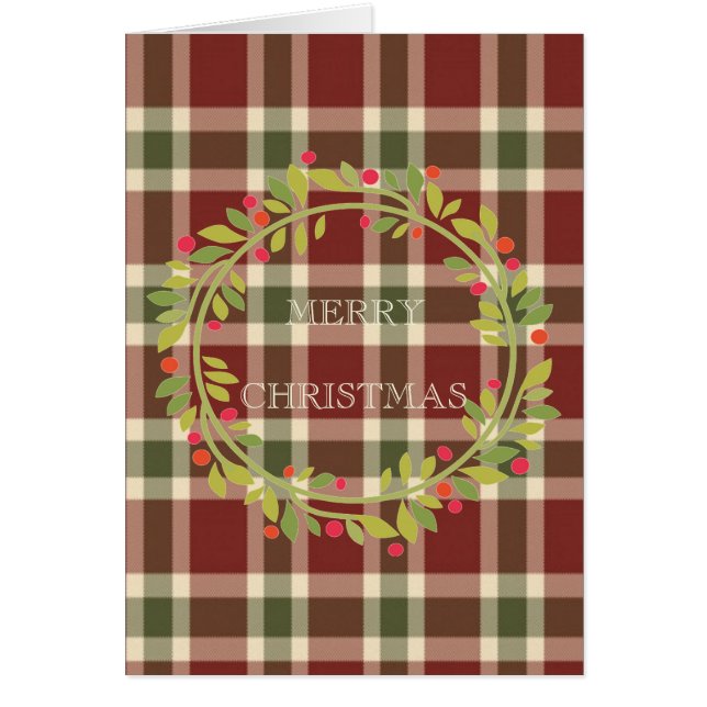 Elegante Feliz Navidad (Frente)