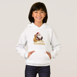 Elegante Feliz Navidad Santa Claus