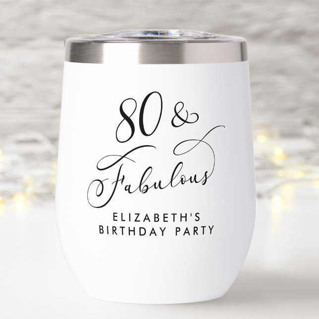 Elegante fiesta de cumpleaños número 80 (Subido por el creador)