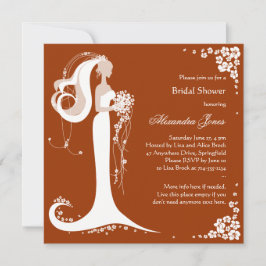 Elegante Fiesta de novia  Invitación
