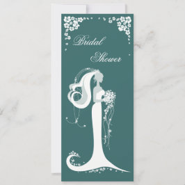 Elegante Fiesta de novia  Invitación
