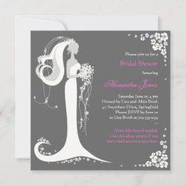 Elegante Fiesta de novia  Invitación