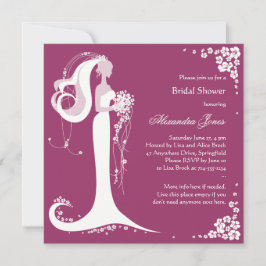 Elegante Fiesta de novia  Invitación