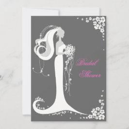 Elegante Fiesta de novia  Invitación