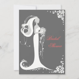 Elegante Fiesta de novia  Invitación