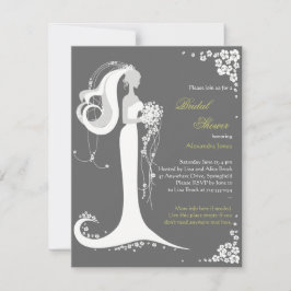 Elegante Fiesta de novia  Invitación