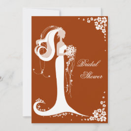 Elegante Fiesta de novia  Invitación