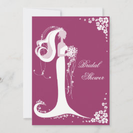 Elegante Fiesta de novia  Invitación
