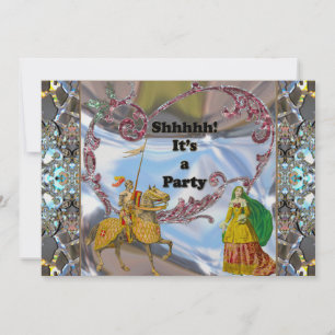 Elegante fiesta Romántico Sorpresa Invitación