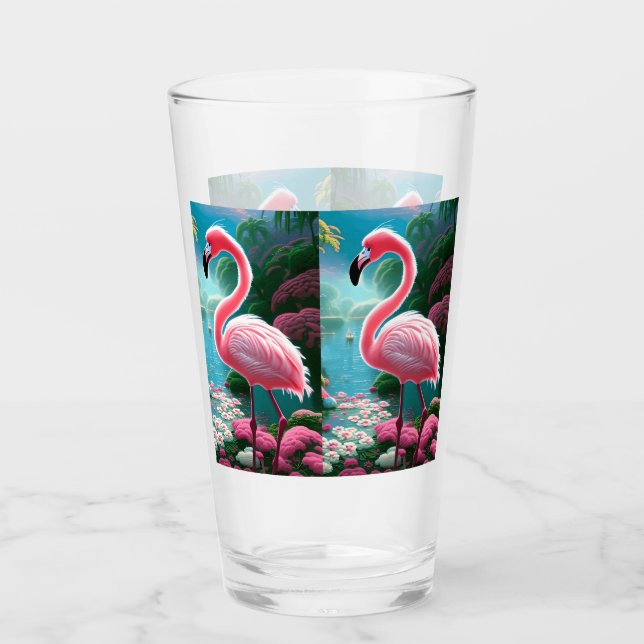 Elegante Flamingo Tropical-70852 (Anverso)