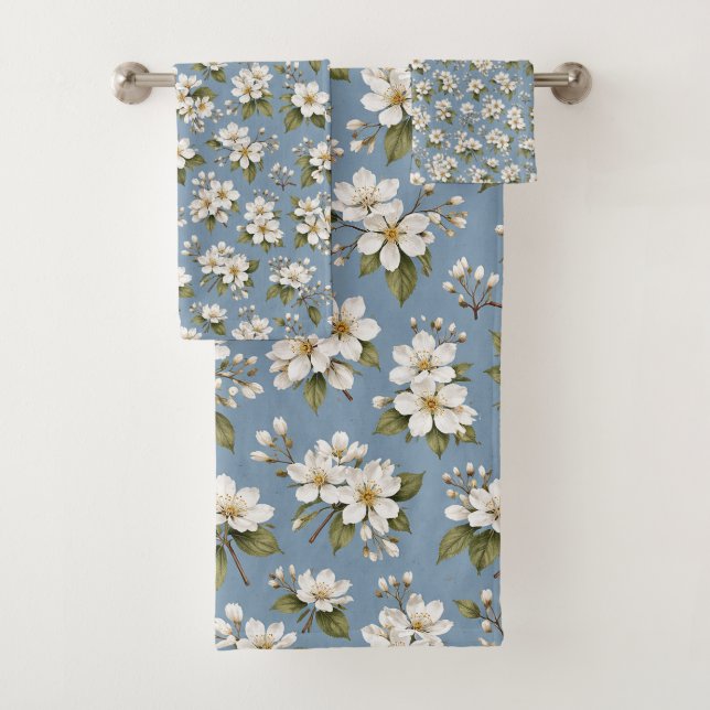 Elegante Flor de Blosón Azul (In situ)
