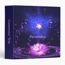 Elegante flor Zen Purple Crystal Lotus