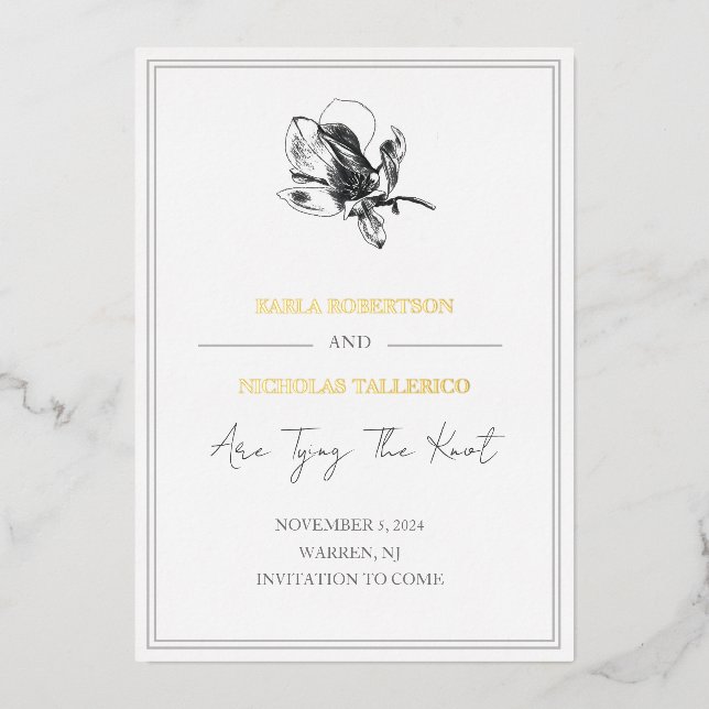 Elegante Floral Blanca Guardar La Tarjeta De Relie (Anverso)