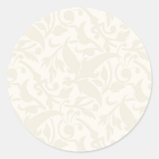 Elegante Floral D1 - Pegatinas (también para Boda)