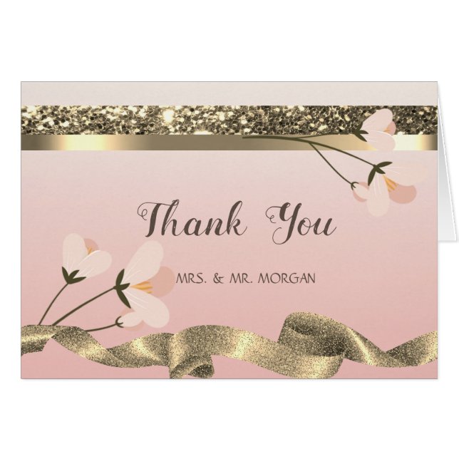 Elegante Floral Elegante (Anverso (Horizontal))