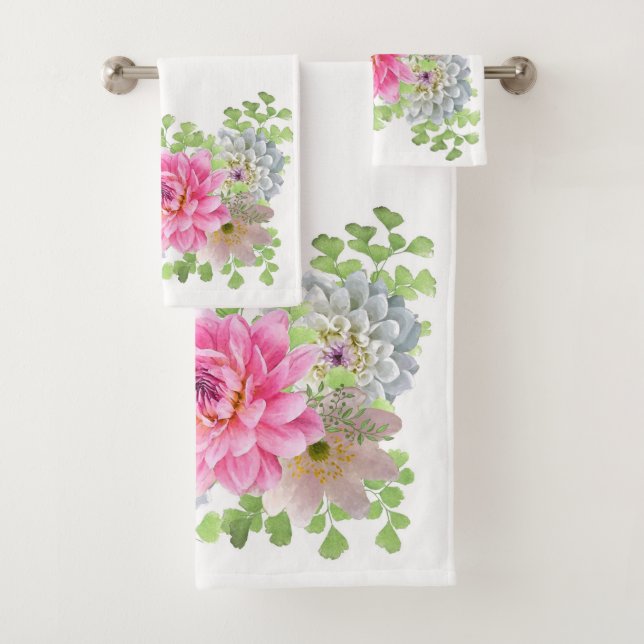 Elegante Floral Rosa (In situ)